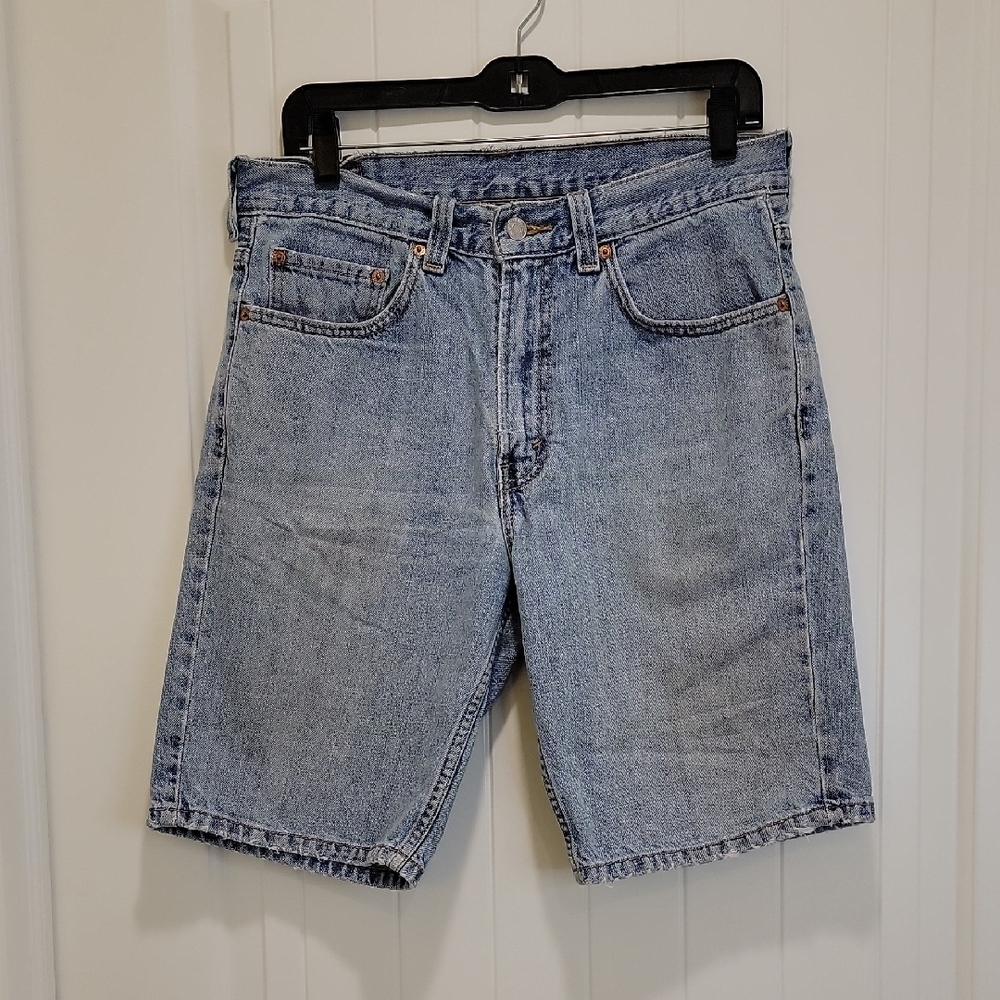 Vintage Levi's 505 Regular Fit Shorts Distress Size 32